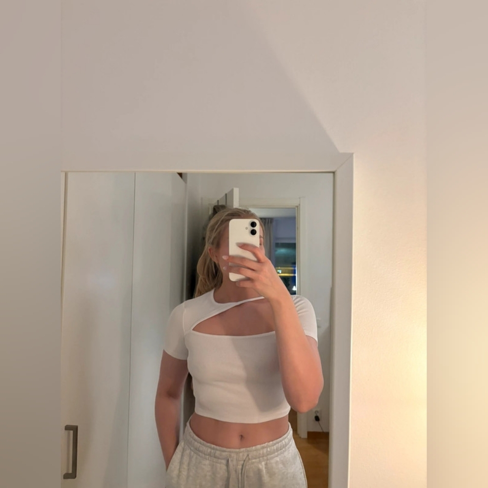 White Zara Tank Top, S